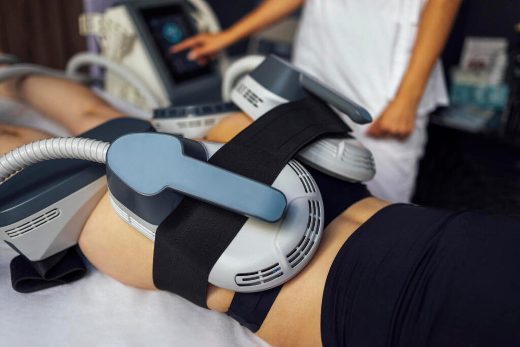 HIEMT Elektromágneses Izomstimuláció gép